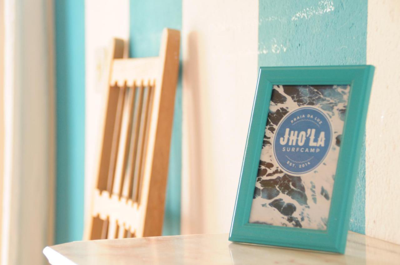 Senhora da Luz Jho'La Surf Camp 호스텔 외부 사진